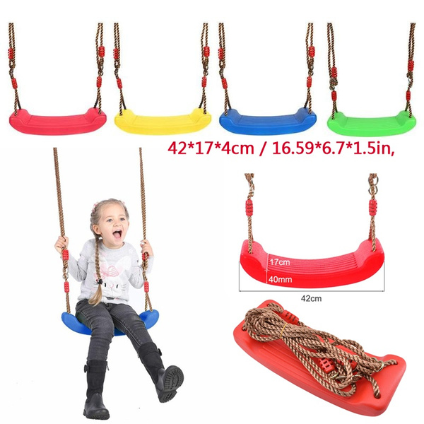 Swing Seat for Baby Children Child Toddler Outdoor Garden Rope