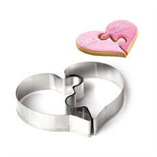 Steel, Heart, Baking, Food