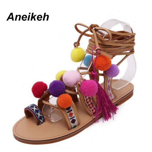 Womens pom sale pom sandals