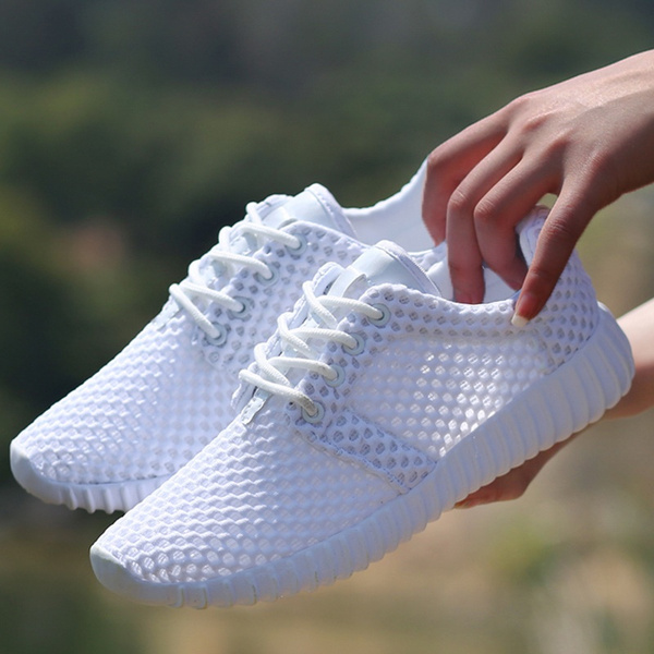 Women's Trendy FlyKnit Mesh Breathable Sneaker Shoes