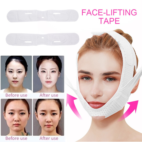 Adjustable Delicate Lift Up Band V-Line Strap Slimming Bandage Anti Wrinkle  Facial Slimming Belt Face Lifting Bandage V Face Lifting Mask Face Thin  Mask Reduce Double Chin