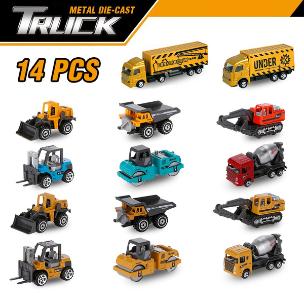 small toy construction vehicles