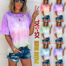 blouse, Summer, Tallas grandes, Cotton Shirt