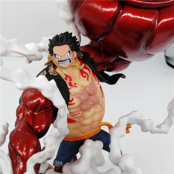 Anime One Piece Monkey D Luffy Gear 4 Fourth Kong Gun Ver Gk Pvc Action Figure Statue Collectible Model Wish