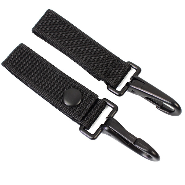 Duty Belt Keeper with Key Holder LytHarvest Police Key Strap Keeper with Snap and Metal Key Clip Police Duty Key Ring Holder 2 Pack