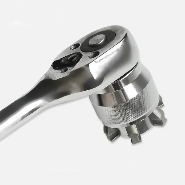 Details about  /  2 Pcs Set Universal Socket Adjustable Torque Ratchet Wrench Spanner Hand Tool