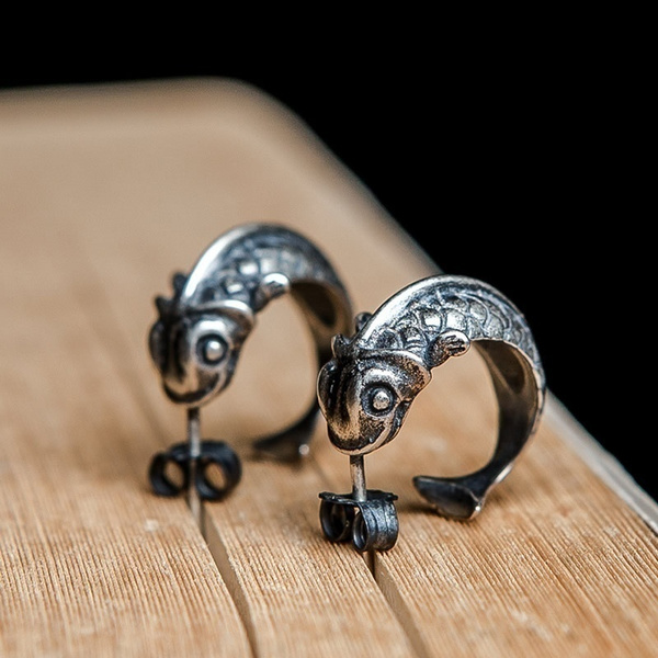 koi fish earrings