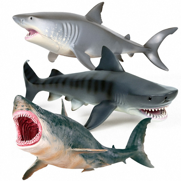 Simulation Savage Megalodon Whale Shark Model Action Figure Pvc Sea Life Ocean Marine Animal Educational Collection Toy Kid Gift Wish
