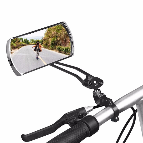 Cycling Bike Bicycle Cycle Handlebar Flexible Rear View Rearview Mirror Safety 