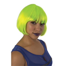 wig, Green, Costume, Classics