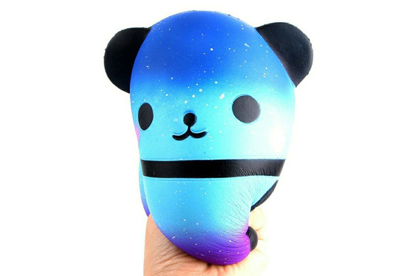 FreshWater Galaxy Panda Slow Rising Toy Slow Slope Anti-Stress Galaxy Panda Slow Rising Soft Toy Kids ADHD Gift 