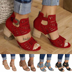 Summer, Sandals, heelsandal, Womens Shoes