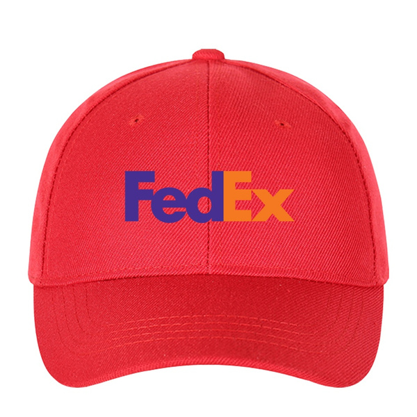 Fedex Print Cap Unisex Men Women Cotton 