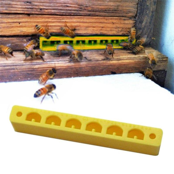 5Pcs Plastic Bee Hive Entrance Door Anti-escape Beekeeping Equipment Tools Gate