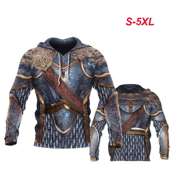 Vikings Mithril Armor 3D All Over Printed Hoodie for Men/Women Harajuku  Fashion Hooded Sweatshirt Cosplay Casual Jacket Pullover WQ0002