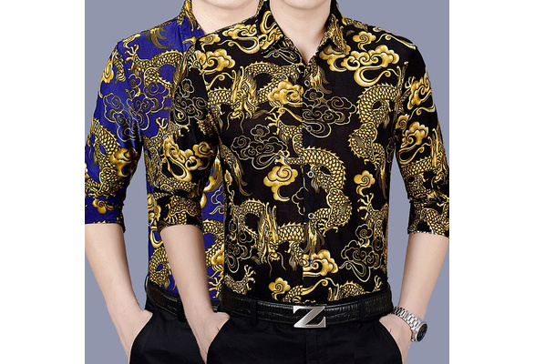 asian button up shirt