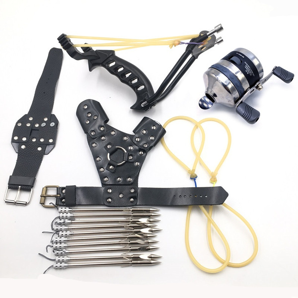 Fish Hunting Slingshot Set Equipped With High-Quality BL25 Fishing