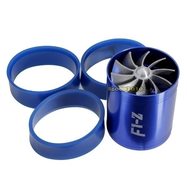 Supercharger Turbonator Air Intake Fuel Saver Turbo Fan Wish