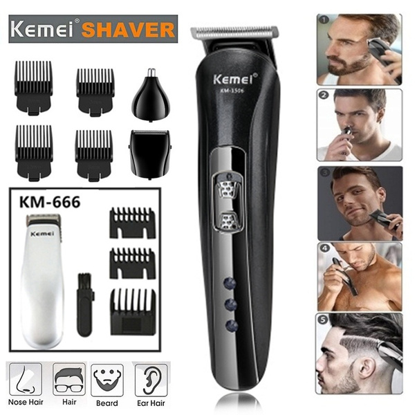 3 In1 Men Professional Electric All In One Hair Clipper Hairdressing Cut  Rechargeable Electric Nose & Hair & Beard Trimmer | Wish