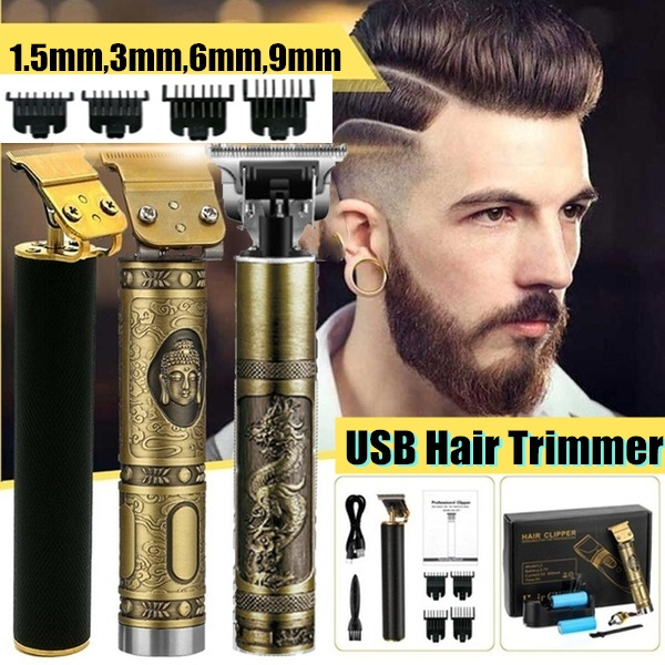 Mini Hair Trimmer Powerful 0mm 1 Minutes Durable T Outliner Skeleton Heavy Hitter Cordless Trimmer For Men And Professional Barber Baldheaded Hair Clipper Finish Hair Cutting Shaving Razor Machine Wish