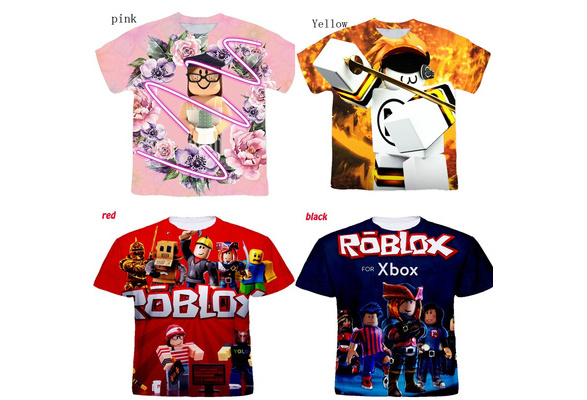 seja aplicável camisa das meninas t verão roblox t shirt