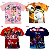 2020 New Roblox Kids T Shirt Cartoon Fashion Boy Clothing Summer Short Sleeve Tee Tops Wish - roblox t shirt vamy