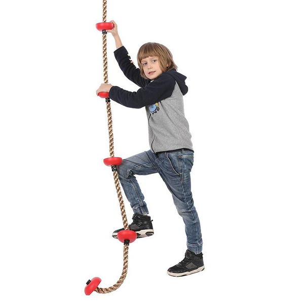 Climbing Rope Ladder for Kids - Swing Set Accessories Playground