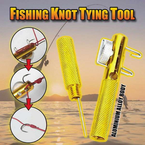 Practical Knot Line Tying Knotting Tool Manual Fishing Hook Knot