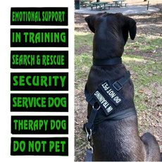 therapydogvelcropatche, servicedogluminouspatch, servicedogapparel, Pets