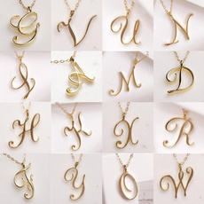 Jewelry, Gifts, gold, namenecklace