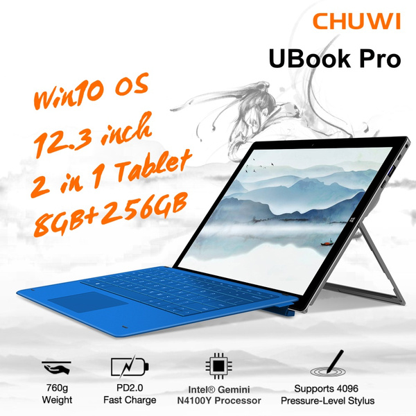 CHUWI 2 In 1 Design Tablet + Laptop UBook Pro 12.3 Inch Win10 OS