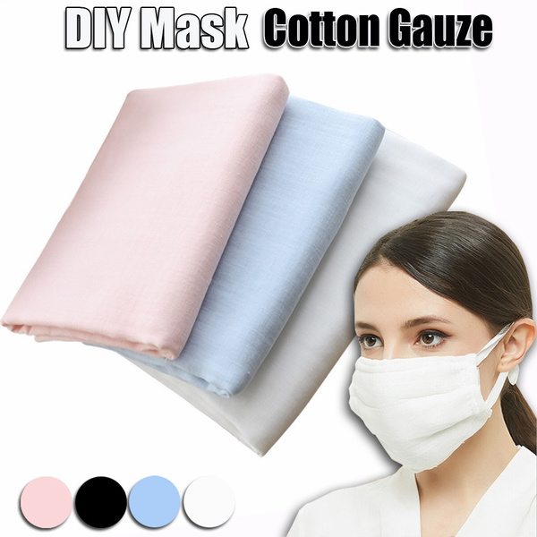 Double Layer Ecofriendly 100 cotton gauze fabric DIY sewing materials