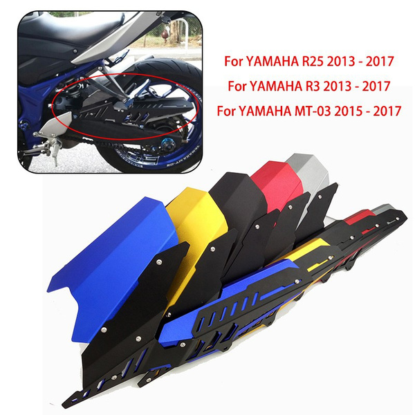 Yamaha r3 deals chain guard