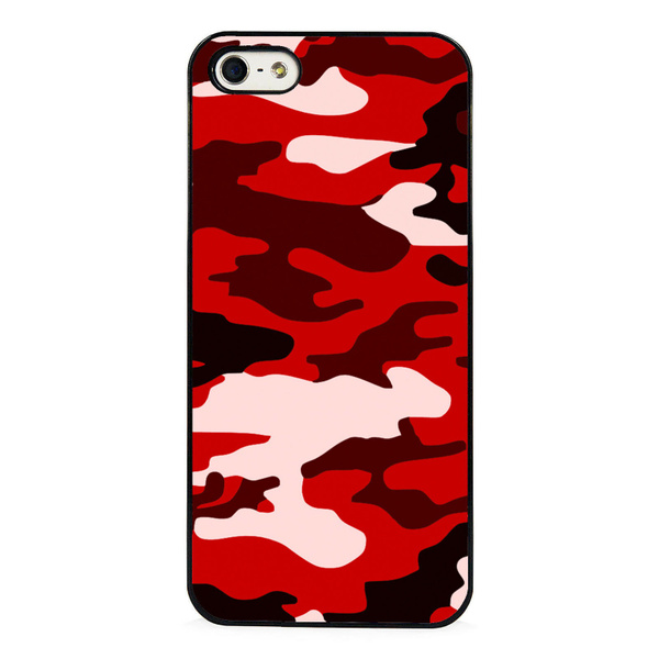 Red Army Camo Plastic Case Fits IPhone For Iphone 4 5 6 7 8 X S SE Plus X Samsung Galaxy S6 Edge S7 Edge Note 3 4 5 Cover Shell Wish
