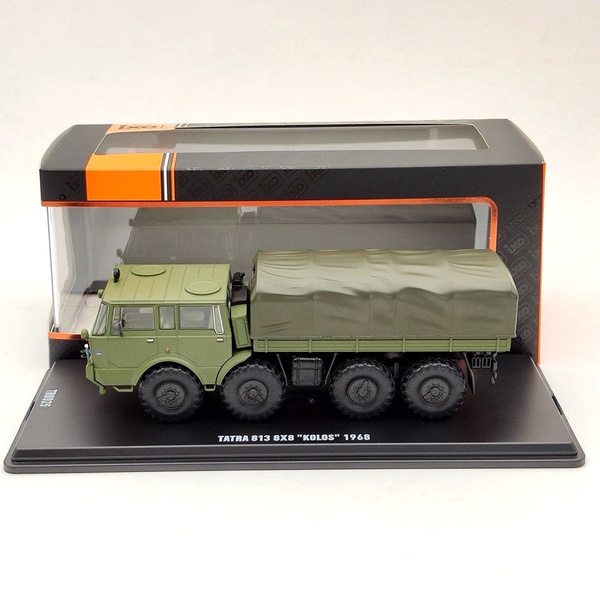 1/43 タトラ 軍用車両 Tatra 813 8x8 Kolos オリーブグリーン matt