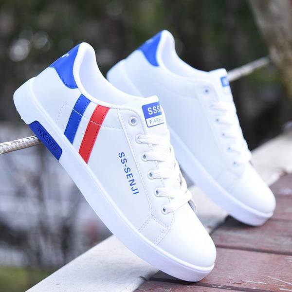 NEW Spring White Shoes Men Shoes Men's Casual Shoes Fashion Sneakers Street  Cool Man Footwear