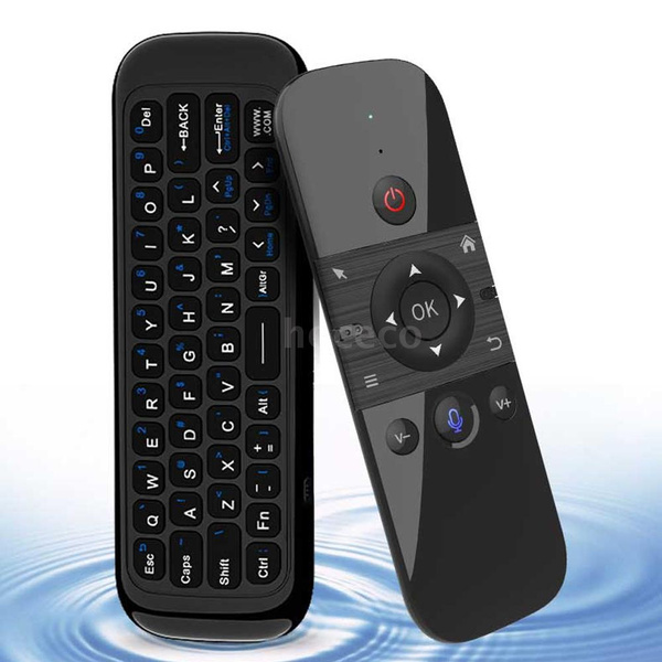 2.4G Air Mouse Wireless Keyboard Voice Control 6-Axis Motion Sensing IR ...