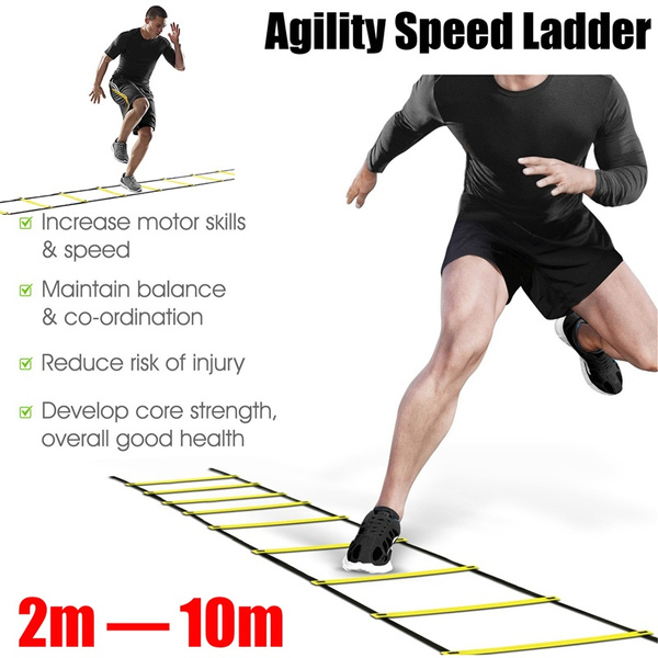 Details about   Agility Speed ladder Soccer Agility Training Football Fitness Foot Speed Ladder 