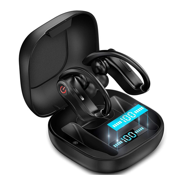 2020 Wireless Earbuds,PowerHBQ PRO bluetooth 5.0 TWS LED Digital