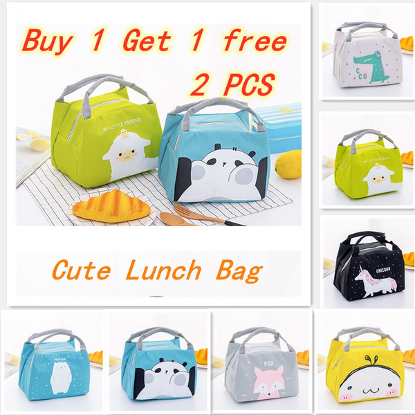 Lunch Bag Insulated Tote Bag Waterproof Portable Handbag for Women