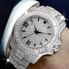 Fashion, relojparahombre, diamondwatche, Stainless Steel