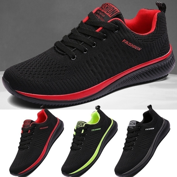 2018 Men's Outdoor Sneakers Breathable Casual Sports Athletic Running Shoes 2019 