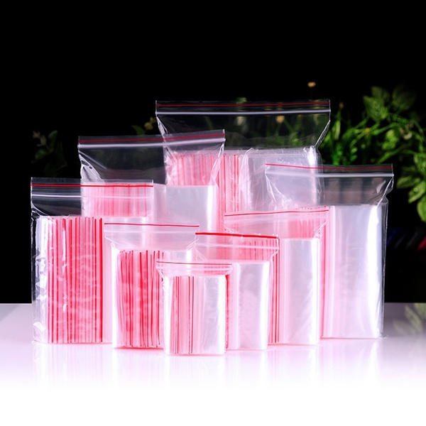 500 Reclosable Bag Variety Pack ~ 5 Small Sizes ~ Plastic Storage Baggies