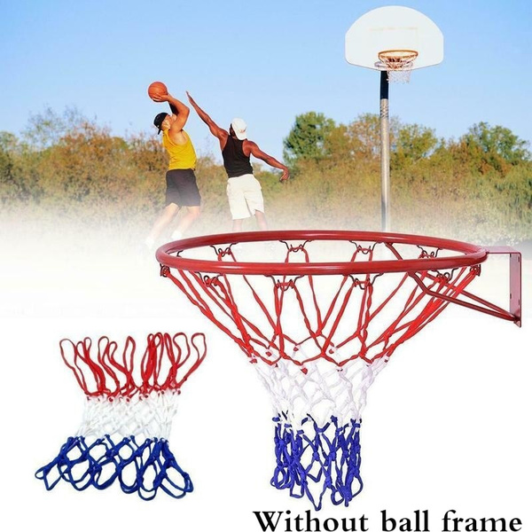Replacement Basketball Net Nylon All Weather Hoop Goal Standard Rim Outdoors
