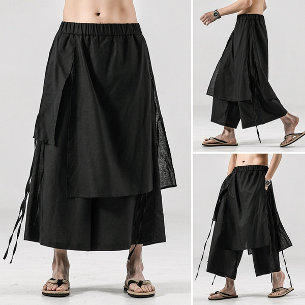 INCERUN Men's Oversized Irregular 