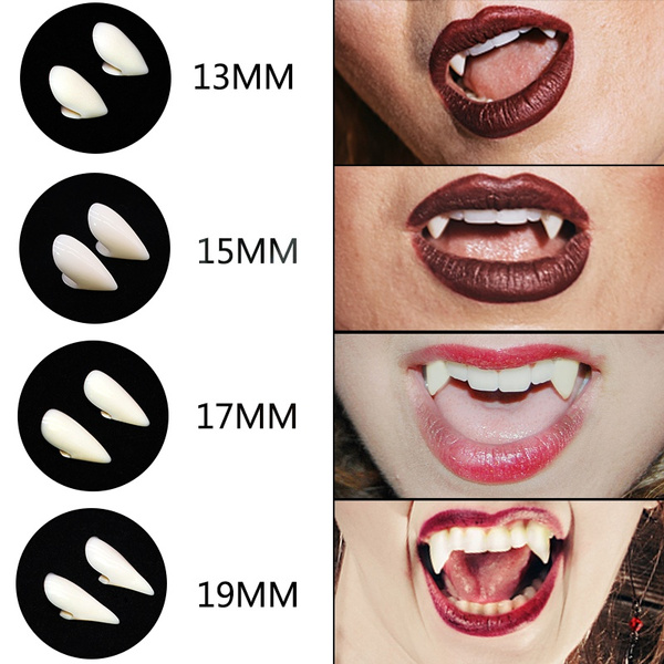 Scary Dentures Zombie Devil Tooth Vampire Dentures Halloween Party Props MP
