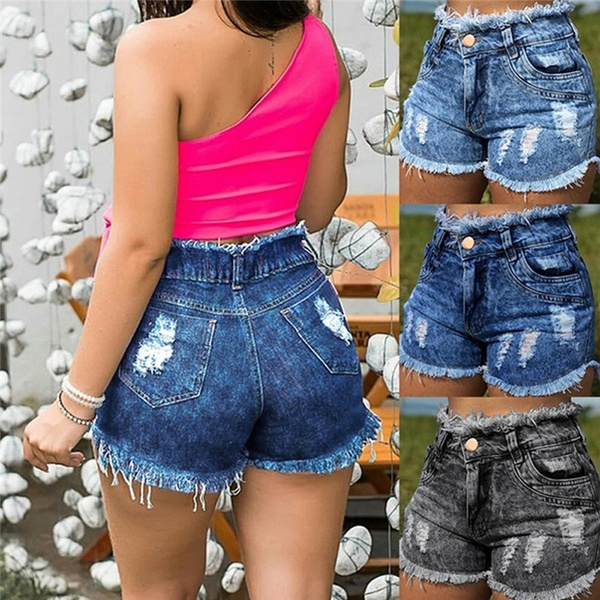 Wish 2024 denim shorts