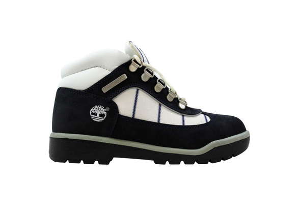 blue timberlands field boots