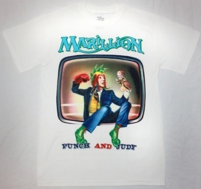 MARILLION PUNCH AND JUDY'84 NEW WHITE T 