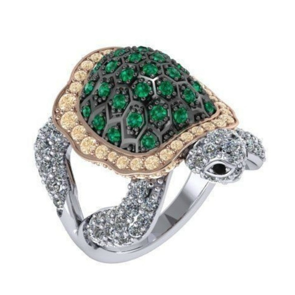 Buy Minimal Tortoise Ring, Sterling Silver 925 Ring, Boho Rings, Rings for  Women, Dainty, Good Luck Rings Online in India - Etsy